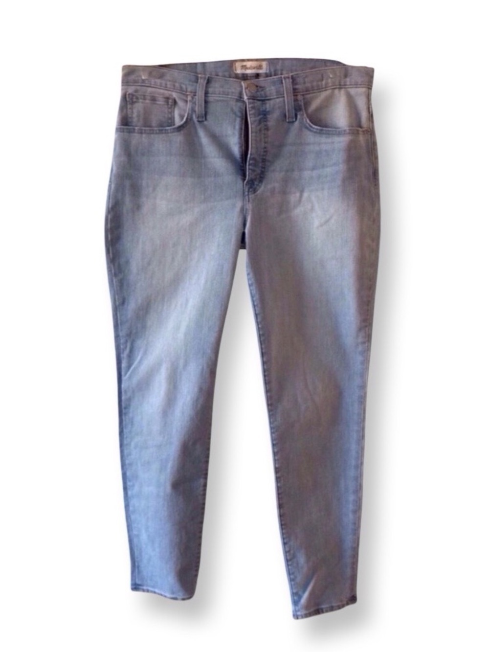 Madewell 9” Mid-Rise Skinny Crop Jeans – Asbury Wash – Size 31